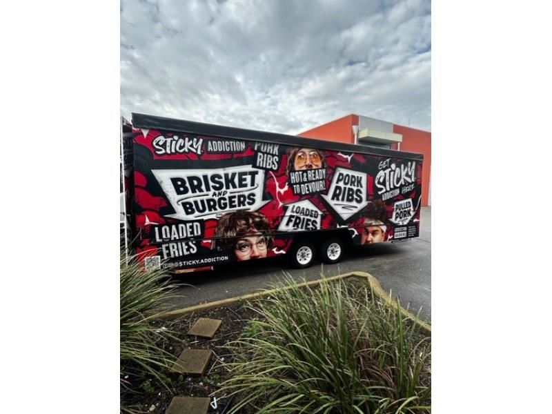 Food/Hospitality - Sticky Burger - Food & Coffee Vans Package for Sale
