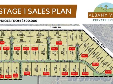 Lot 222,  Albany Views Private Estate, Drome WA 6330