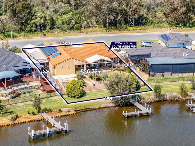 57 DELTA DRIVE, South Yunderup WA 6208