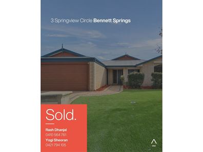 3 Springview Circle, Bennett Springs WA 6063