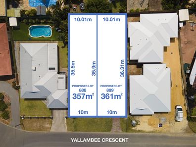 Lot 889, 35 Yallambee Crescent, Wanneroo WA 6065