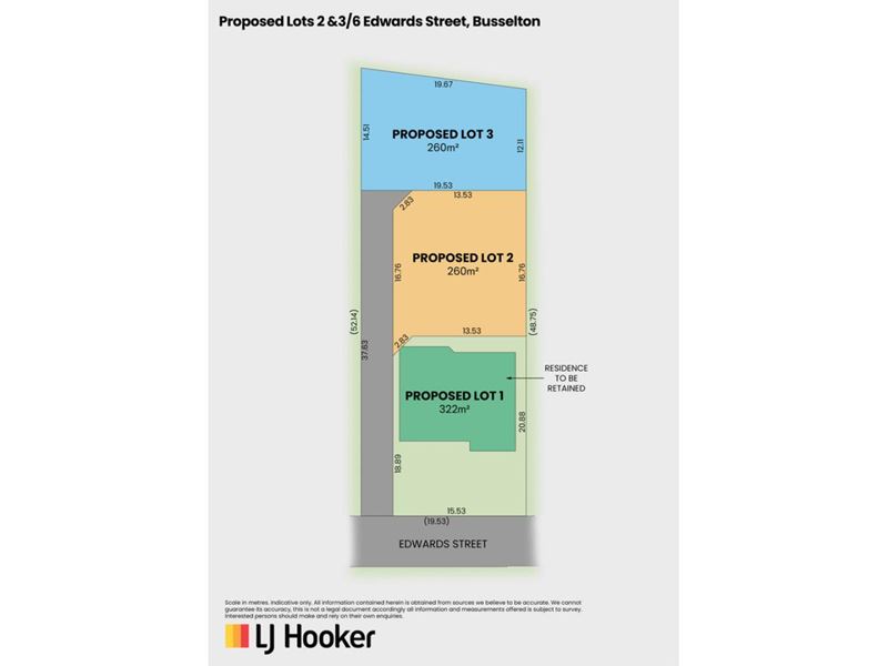 Proposed Lot 2 Edwards Street, Busselton WA 6280