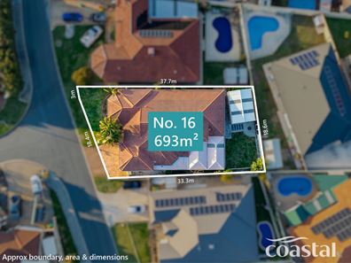 16 Sao Vincente Parkway, Secret Harbour WA 6173