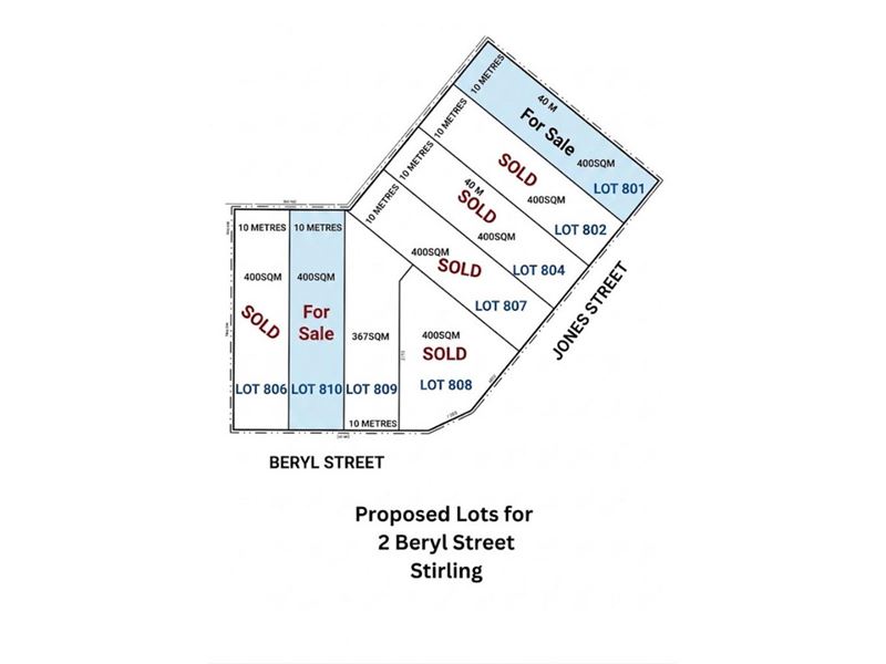 Lot 801, 2 Beryl Street, Stirling