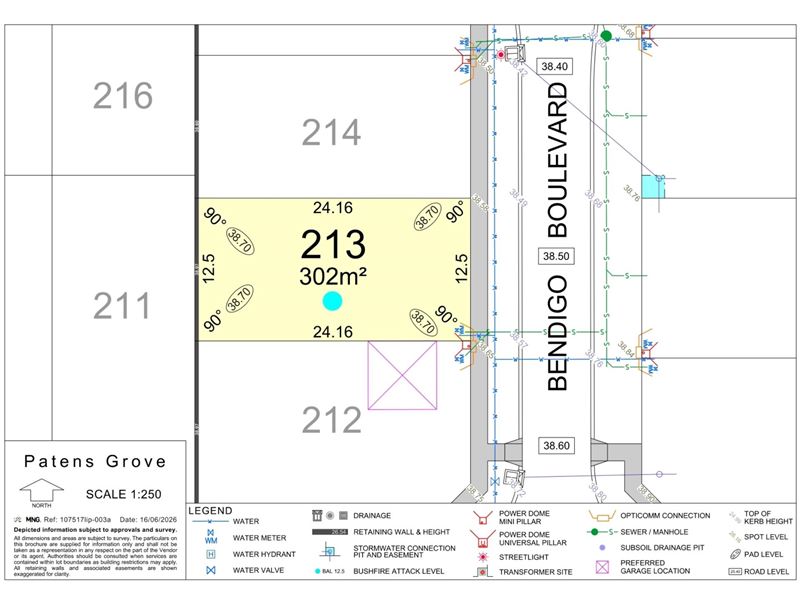 Lot 213 Bendigo Boulevard, Byford WA 6122