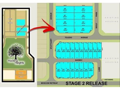 Lot 830,  Moscow Retreat, Hocking WA 6065