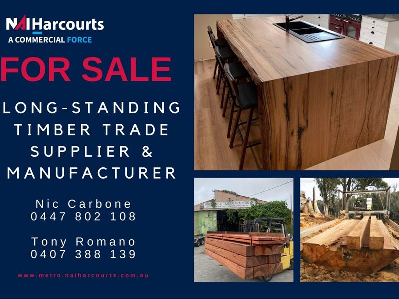 Industrial/Manufacturing - Timber Trade Supply & Manufacturing Business For Sale