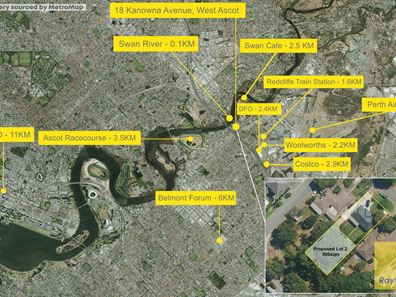 Proposed Lot 2 18 Kanowna Avenue, Ascot WA 6104