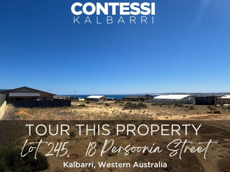 Lot 245, 18 Persoonia Street, Kalbarri WA 6536