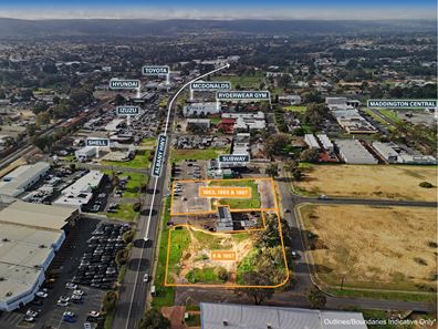1857,1863,1865,1867 Albany Highway & 6 Herbert Street, Maddington WA 6109