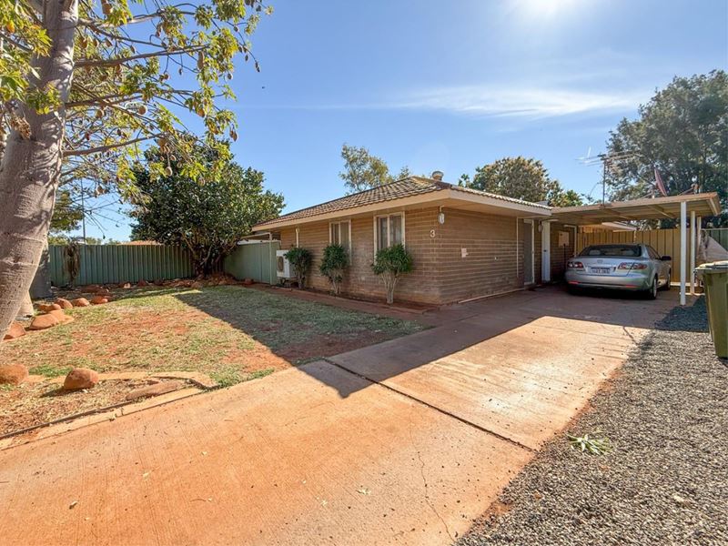 3 Delamere Place, South Hedland WA 6722
