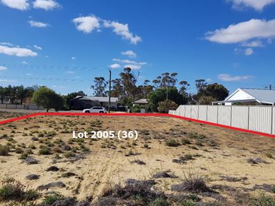Lot 2005, 36 ATBARA Street, Moora WA 6510