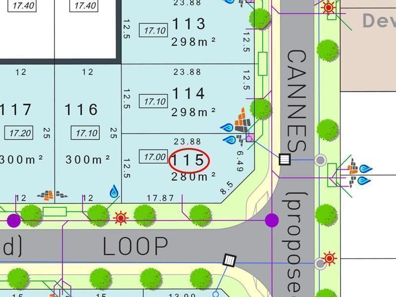 Lot 115,  Cannes Way, Dayton
