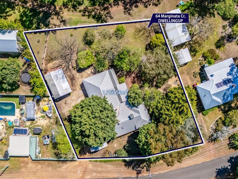 64 MARGINATA CRESCENT, Dwellingup WA 6213