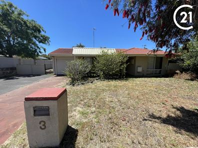3 Fryer Place, East Bunbury WA 6230
