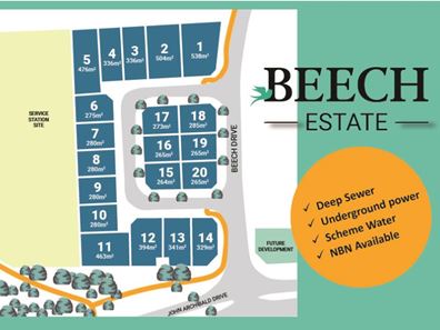 Beech Estate Lot 201 Beech Drive, Margaret River WA 6285