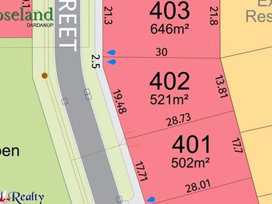 Lot 402,  Garbelini Street, Dardanup WA 6236