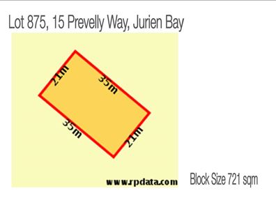 Lot 875, 15 Prevelly Way, Jurien Bay WA 6516
