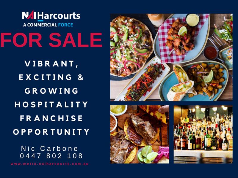 Food/Hospitality - Exciting, Vibrant & Fun Hospitality Franchise Opportunity