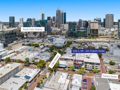 1/101 Francis Street, Northbridge WA 6003