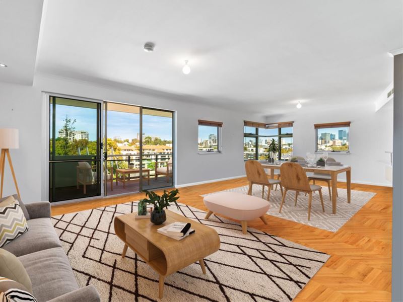 23/1 Henry Lawson Walk, East Perth