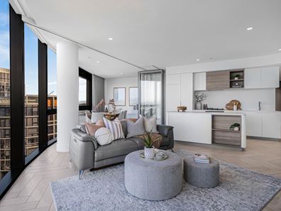 2206/1 Geoffrey Bolton Avenue, Perth WA 6000