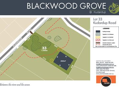 Lot 33,  Blackwood Grove, Kudardup WA 6290