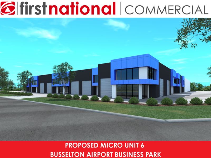 Proposed Micro Unit 6, 22-25 Busselton Airport Business Park, Yalyalup WA 6280