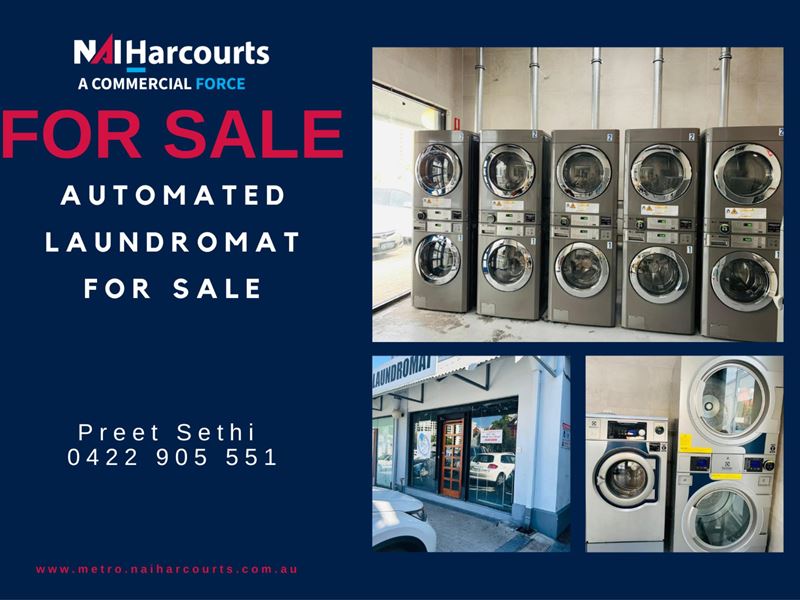Services - Passive Income Opportunity - Automated Laundromat CBD LOCATION
