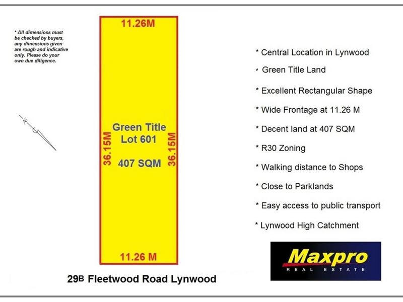 29B Fleetwood Road, Lynwood