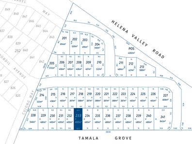 Lot 233, 22 Tamala Grove, Helena Valley WA 6056