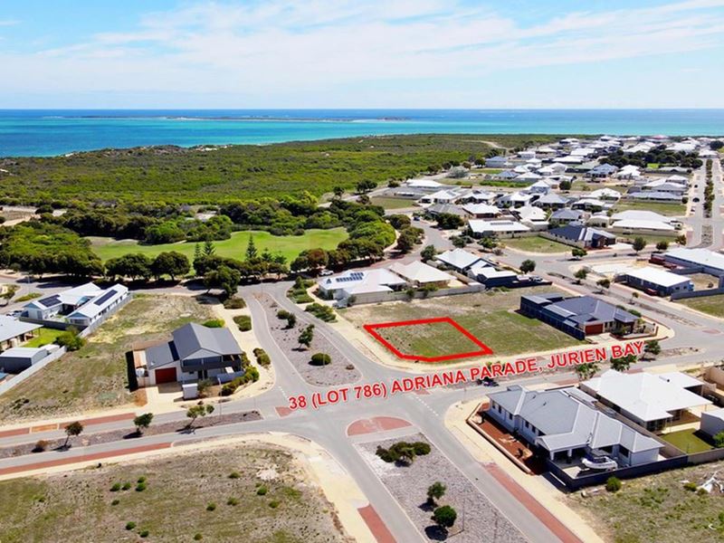 Lot 786, 38 Adriana Parade, Jurien Bay WA 6516