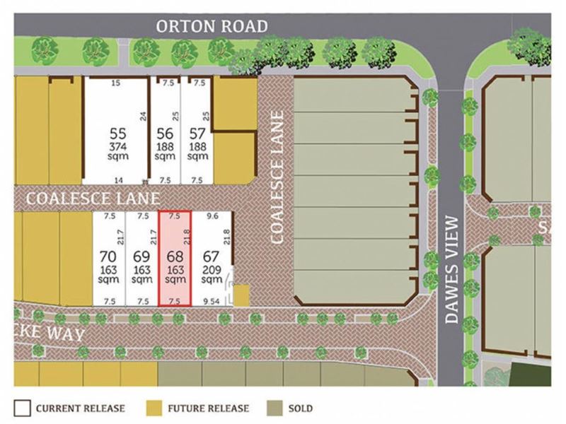 Lot 68,  Coalesce Lane, Shenton Park