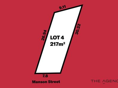 Lot 4, 1 Manson Street, Swan View WA 6056