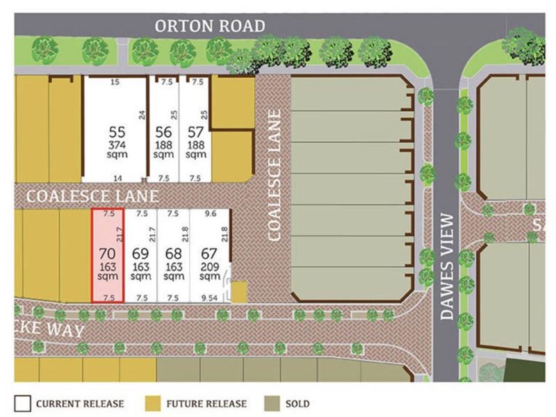 Lot 70,  Coalesce Lane, Shenton Park