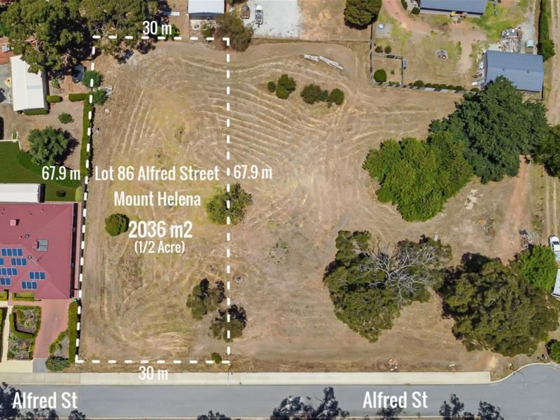 Proposed Lot 86 Alfred Street, Mount Helena WA 6082