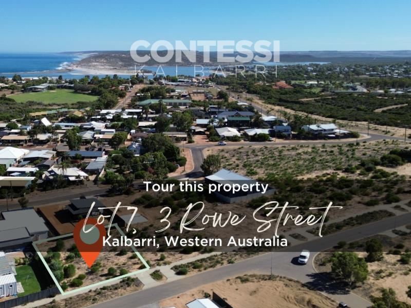 Lot 7, 3 Rowe Street, Kalbarri WA 6536