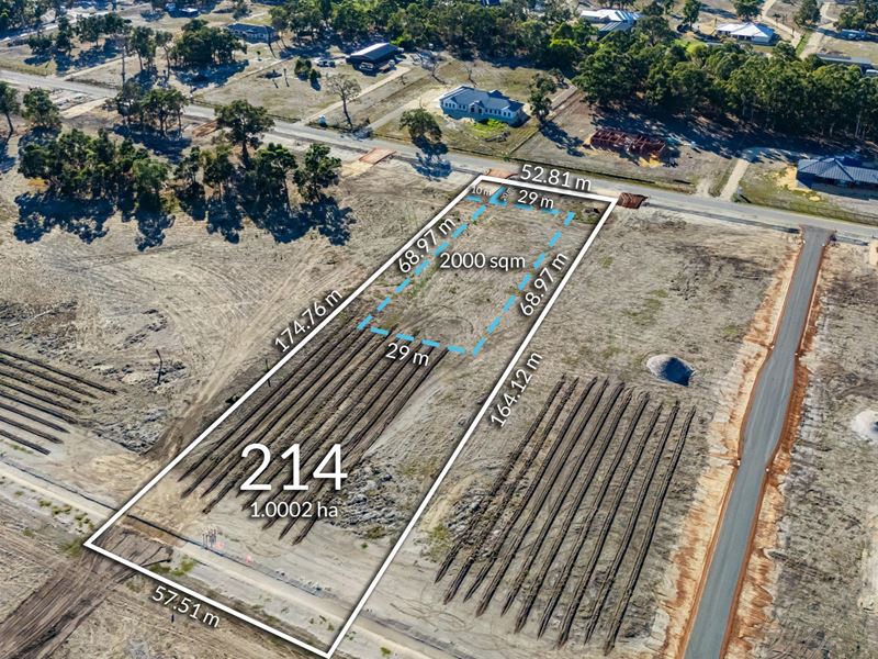 Lot 214,  Hasluck Circuit, North Dandalup WA 6207