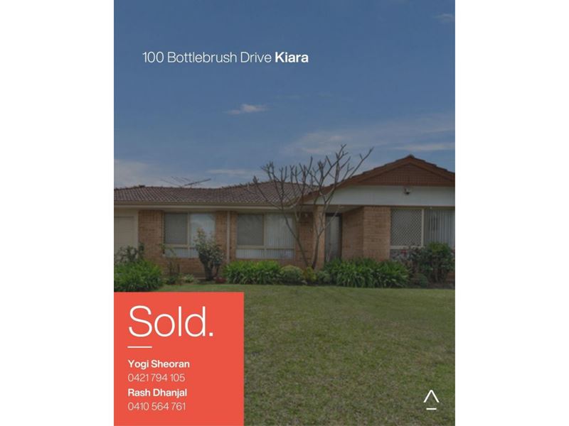 100 Bottlebrush Drive, Kiara WA 6054