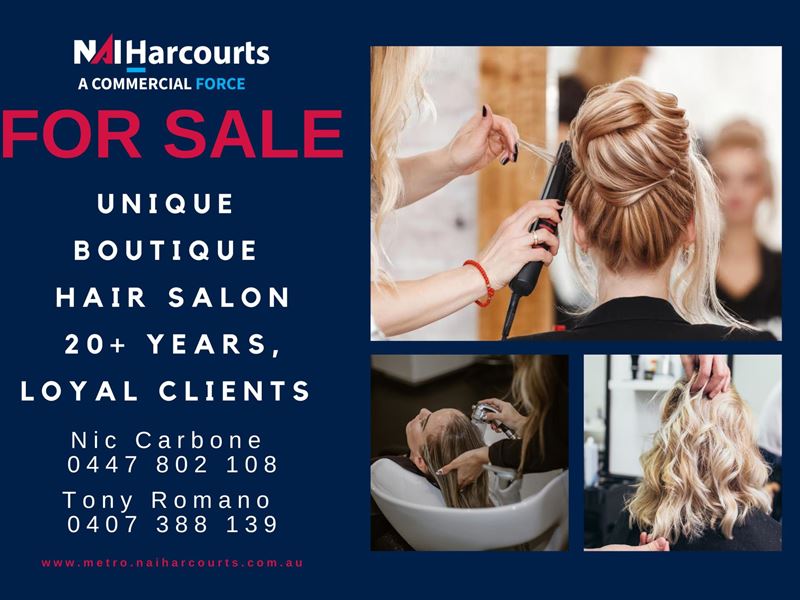 Beauty/Health - Boutique Hair Salon - Established 20+ Years | Loyal Client Base | Lifestyle Location