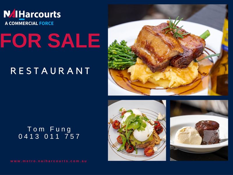 Food/Hospitality - Profitable Restaurant For Sale-Prime Location in Roleystone