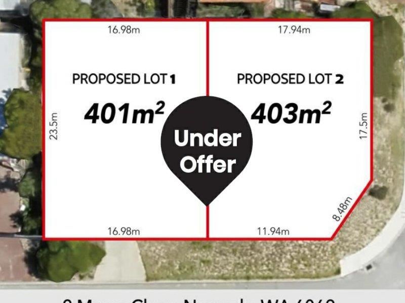 Lot 1/2 Mayer Close, Noranda WA 6062