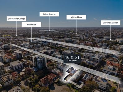 19 & 21 Ord St, West Perth WA 6005
