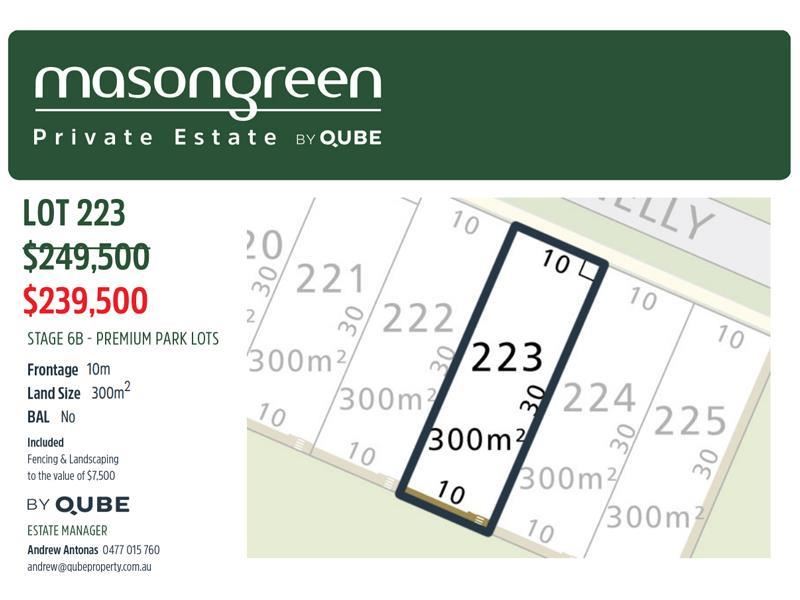 Lot 223,  Donnelly Street, Piara Waters WA 6112