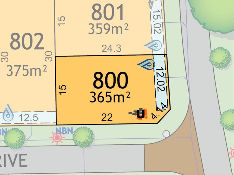 Lot 800,  Berkeley Drive, Vasse WA 6280