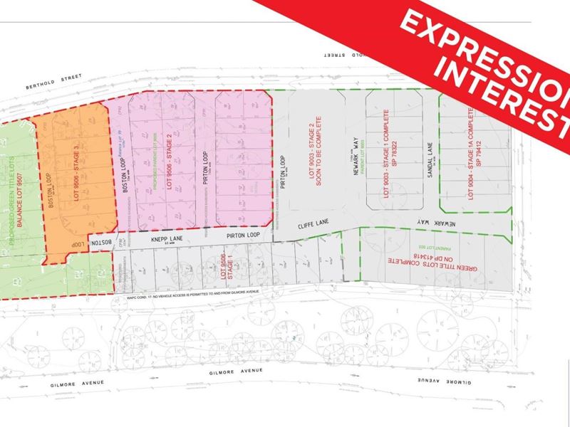 Lot 9506&9507,  Berthold Street , Orelia WA 6167