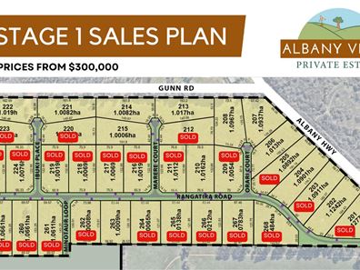 Lot 221,  Albany Views Private Estate, Drome WA 6330