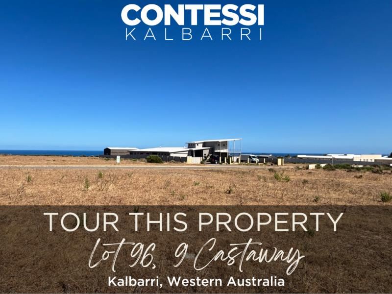 Lot 96, 9 Castaway Street, Kalbarri WA 6536