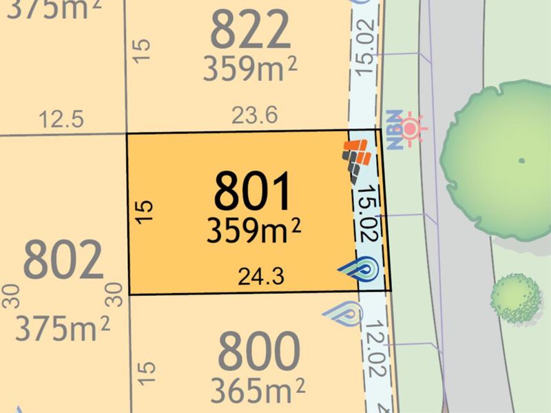 Lot 801,  Berkeley Drive, Vasse WA 6280