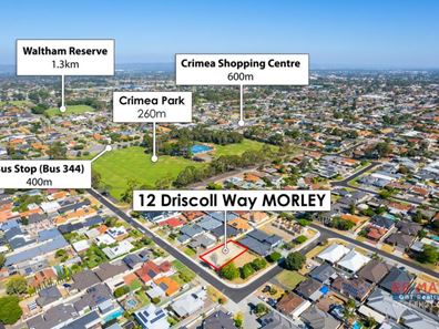 12 Driscoll Way, Morley WA 6062